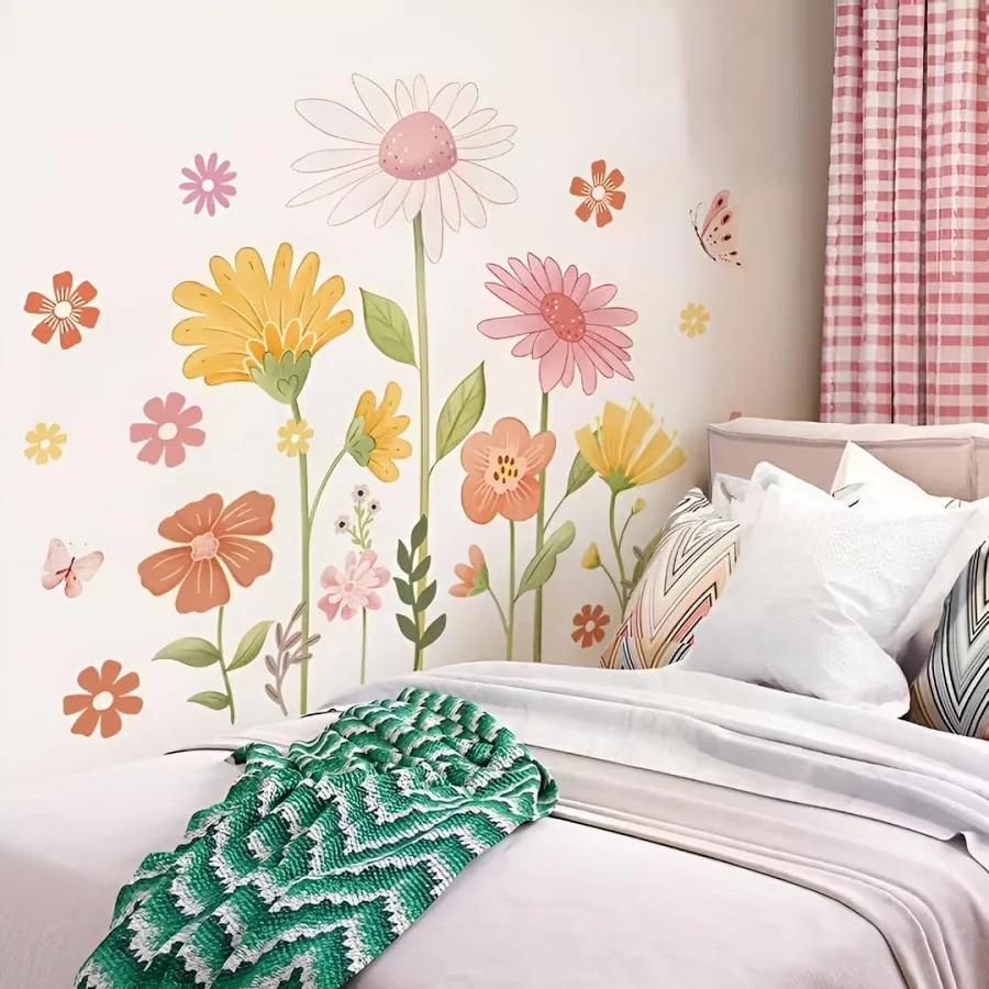 Bring Life to Your Walls with Floral and Retro Patterned Wallpaper